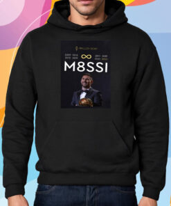 Lionel Messi Wins His Eighth Ballon d’Or In 2023 Infinity shirt Hoodie