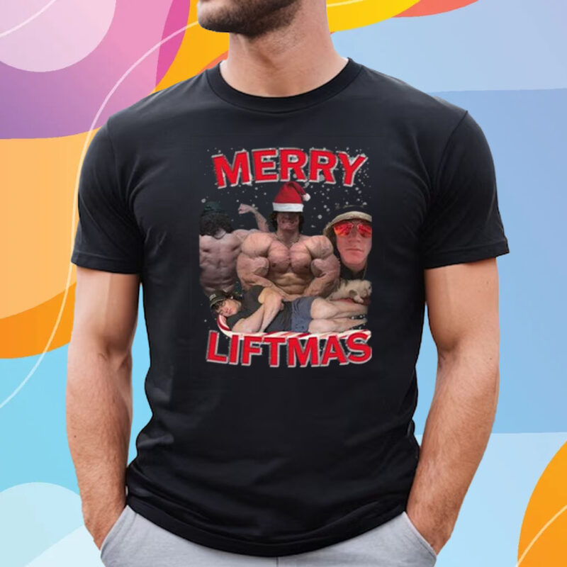 Merry Liftmas Sam Sulek Memes T-Shirt