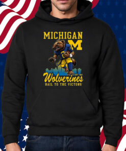 Michigan Wolverines Hail To The Victors Shirt Hoodie