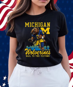 Michigan Wolverines Hail To The Victors Shirts
