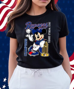 Mickey Rangers 2023 World Series Champions Shirts