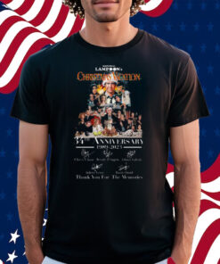 National Lampoons Christmas Vacation 34th Anniversary 1989 – 2023 Thank You For The Memories Shirt