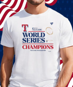 Official Texas Rangers 2023 World Series Champions Shirt