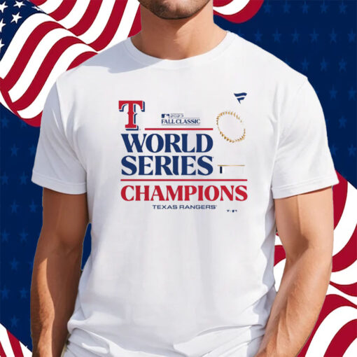 Official Texas Rangers 2023 World Series Champions Shirt