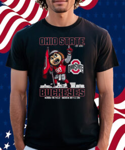 Ohio State Est 1870 Buckeyes Across The Field Buckeye Battle Cry Shirt