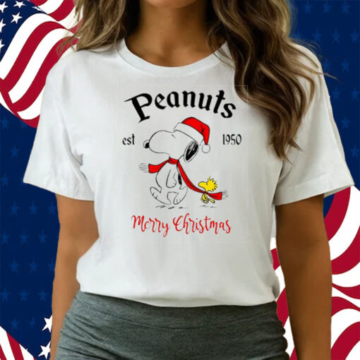 Peanuts Est 1950 Merry Christmas Shirts