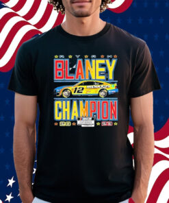 Ryan Blaney 2023 NASCAR Cup Series Champion Trophy Shirt