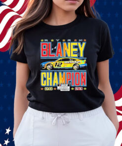 Ryan Blaney 2023 NASCAR Cup Series Champion Trophy Shirts