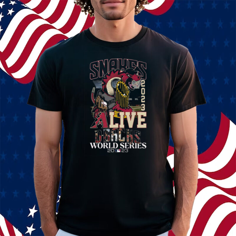 Snakes Alive Dbacks World Series 2023 Shirt