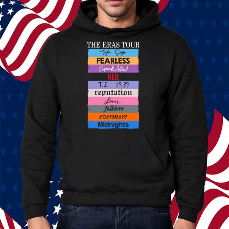 THE ERAS TOUR SHIRT HOODIE