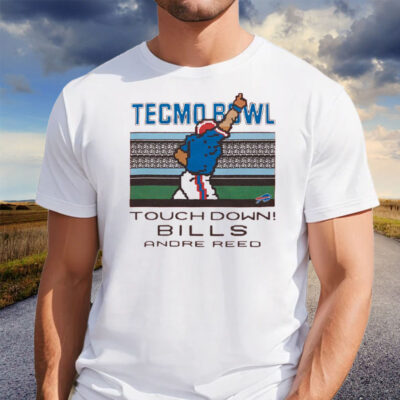 Tecmo Bowl Bills Andre Reed Shirt