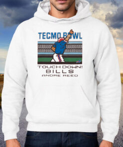 Tecmo Bowl Bills Andre Reed Shirt Hoodie