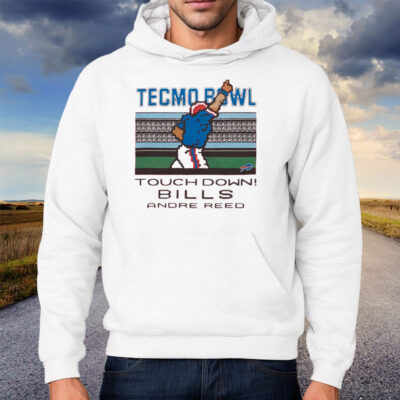 Tecmo Bowl Bills Andre Reed Shirt Hoodie