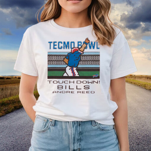 Tecmo Bowl Bills Andre Reed Shirts