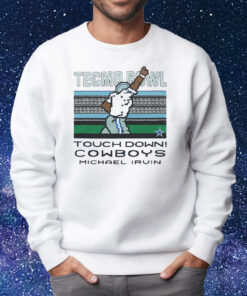 Tecmo Bowl Cowboys Michael Irvin Shirt Sweatshirt
