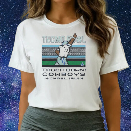 Tecmo Bowl Cowboys Michael Irvin Shirts