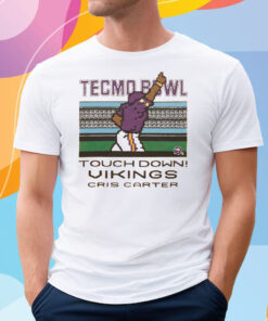 Tecmo Bowl Vikings Cris Carter Shirt