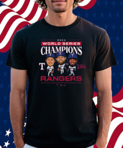 Texas Rangers 2023 World Series Champions Star Players Shirt