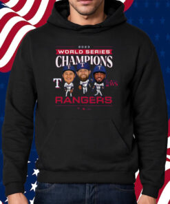 Texas Rangers 2023 World Series Champions Star Players Shirt Hoodie