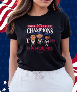 Texas Rangers 2023 World Series Champions Star Players Shirts