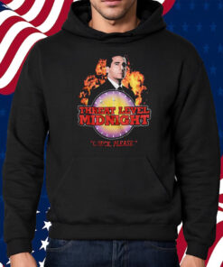 The Office Threat Level Midnight Shirt Hoodie