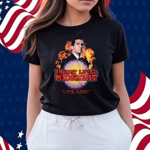 The Office Threat Level Midnight Shirts