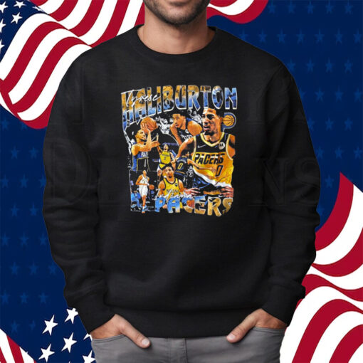 Tyrese Haliburton Indiana Pacers Shirt Sweatshirt