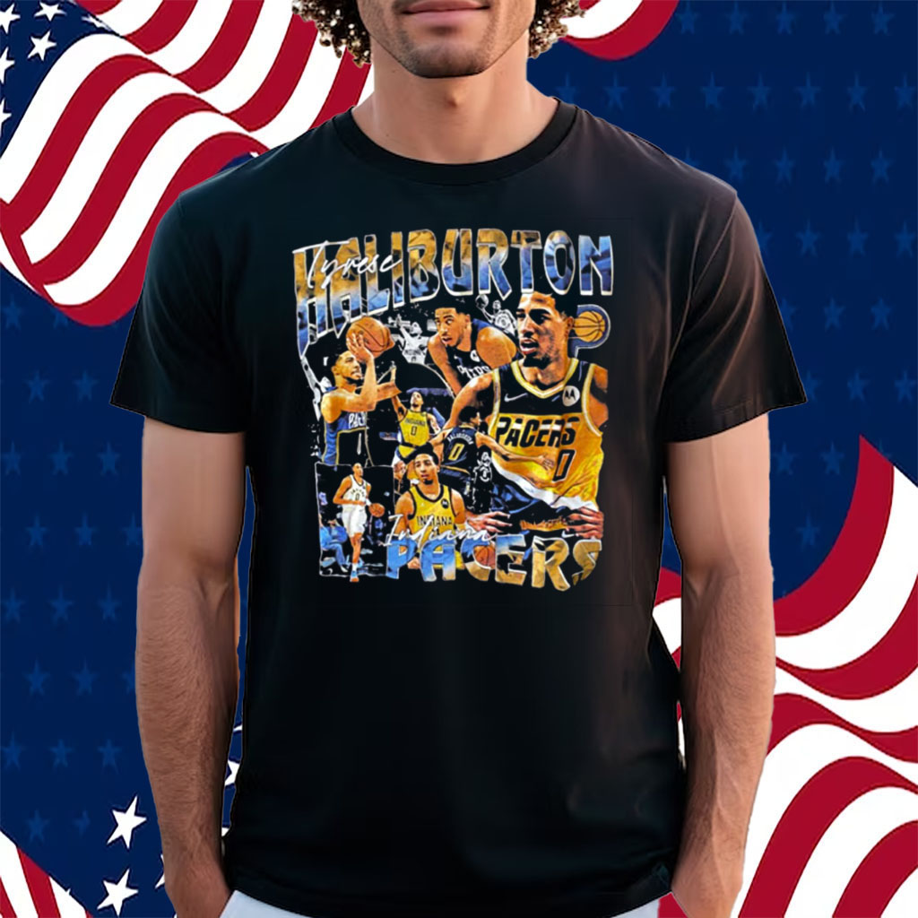 Tyrese Haliburton Indiana Pacers Shirt - ShirtsOwl Office