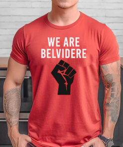 Uaw We Are Belvidere Red Shirt