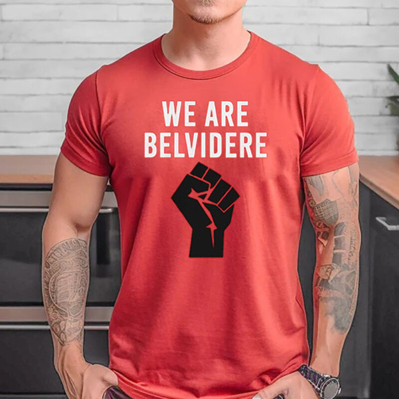 Uaw We Are Belvidere Red Shirt