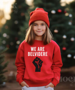 Uaw We Are Belvidere Red Shirt Hoodie