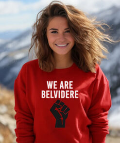 Uaw We Are Belvidere Red Shirt Sweatshirt