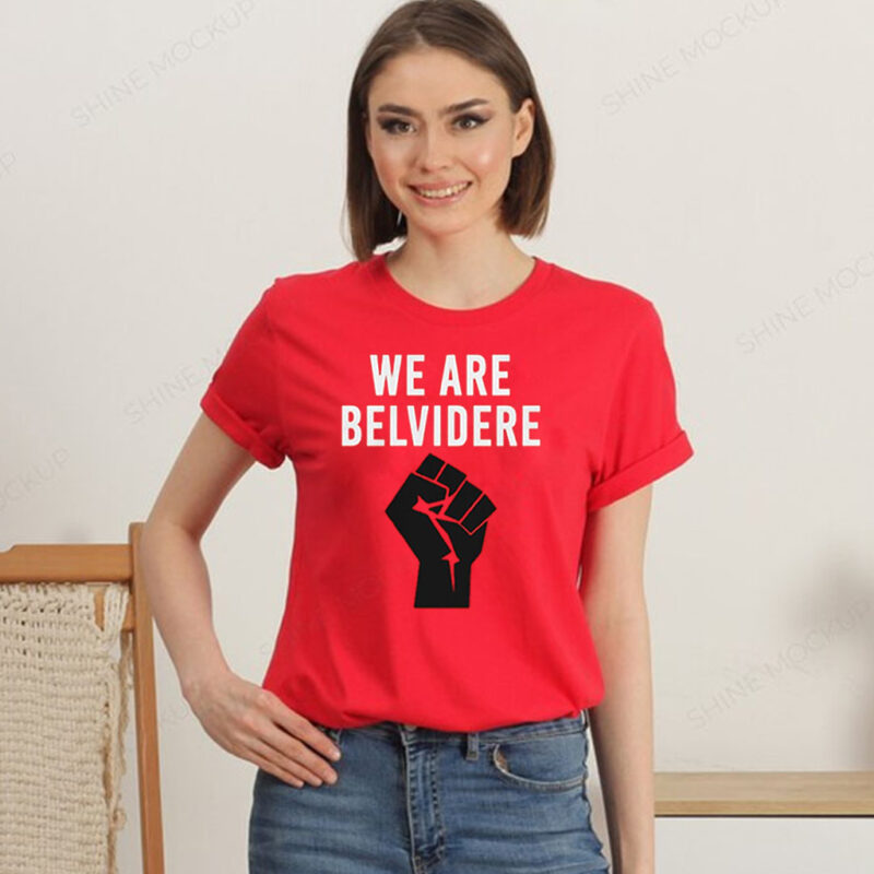 Uaw We Are Belvidere Red Shirts