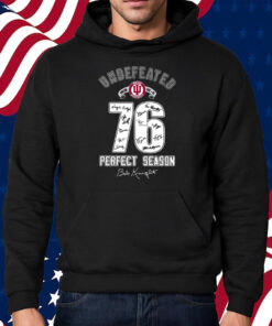 Undefeated Indiana Hoosiers 76 Perfect Season Shirt Hoodie