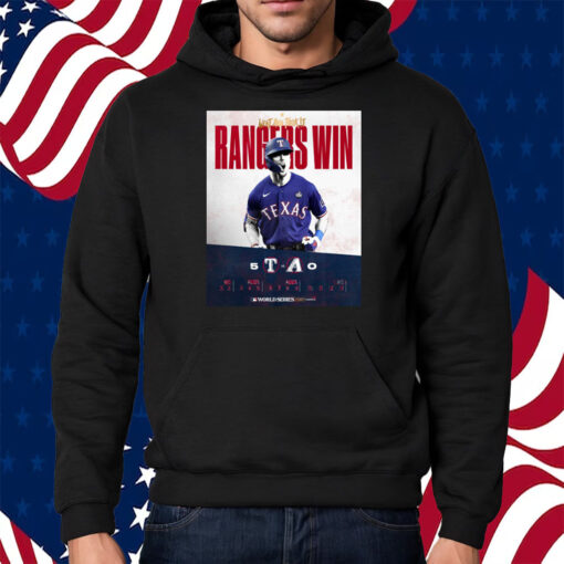 Went And Took It Rangers Win World Series Shirt Hoodie