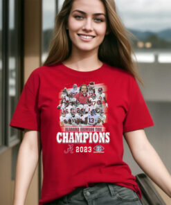 2023 Sec Championship Alabama Crimson Tide Champions T-Shirts