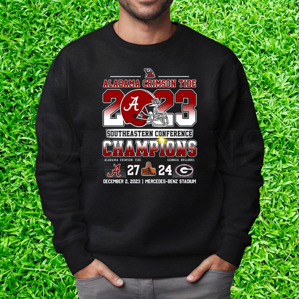 2023 Southeastern Conference Champions Alabama Crimson Tide 27 24