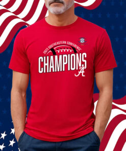 Alabama Crimson Tide Fanatics Branded 2023 Sec Football Conference Champions Shirt
