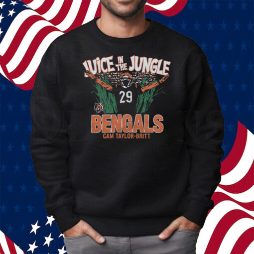 Cincinnati Bengals Cam Taylor-Britt Shirt Sweatshirt
