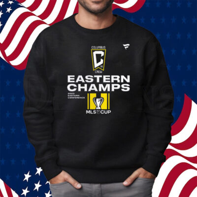 Columbus Crew 2023 Mls Eastern Conference Champions Locker Room Shirt Sweatshirt