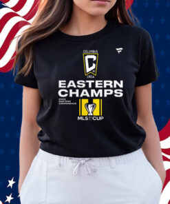 Columbus Crew 2023 Mls Eastern Conference Champions Locker Room Shirts