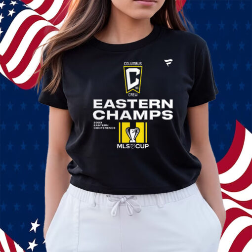 Columbus Crew 2023 Mls Eastern Conference Champions Locker Room Shirts