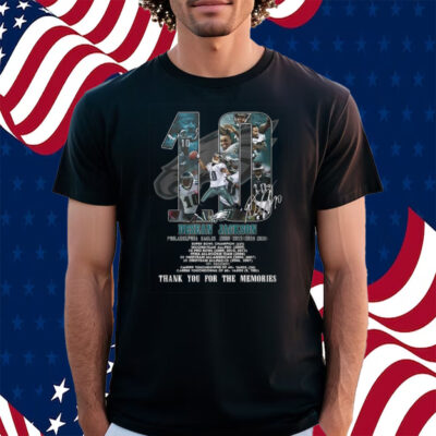 Desean Jackson Philadelphia Eagles 2008 – 2013 2019 – 2020 Thank You For The Memories Shirt