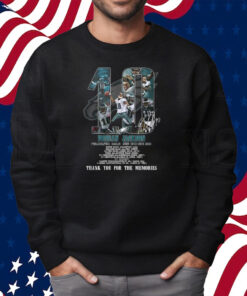 Desean Jackson Philadelphia Eagles 2008 – 2013 2019 – 2020 Thank You For The Memories Shirt Sweatshirt