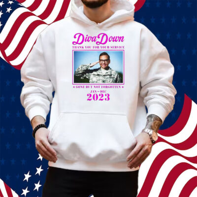 Diva Down Thank You For Your Service George Santos Shirt Hoodie