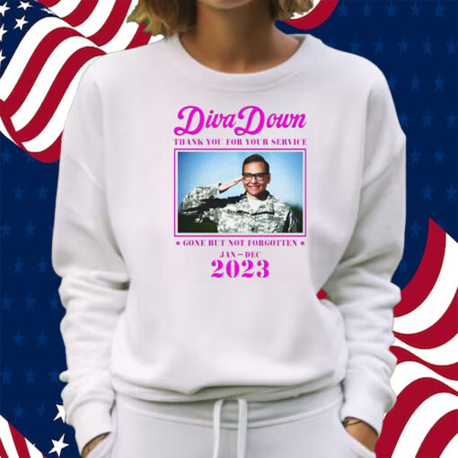 Diva Down Thank You For Your Service George Santos Shirt Sweatshirt