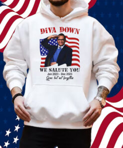 Diva Down We Salute You George Santos Shirt Hoodie