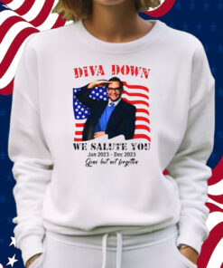 George Santos Diva Down We Salute You Shirt Sweatshirt