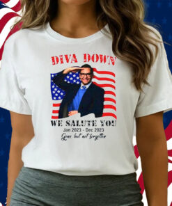 George Santos Diva Down We Salute You Shirts