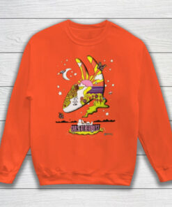 High To Death Garment Dyed Shirt Sweatshirt